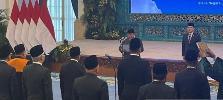 Presiden Prabowo Lantik 8 Dubes Baru, Indonesia Perkuat Diplomasi di AS hingga Jerman