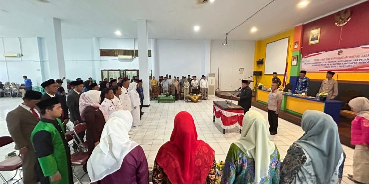 Bupati Choirul Huda Lantik 18 Pejabat Baru, Tegaskan Integritas dan Pelayanan Publik
