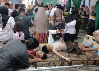Ratusan Siswa di Lebong Keracunan Usai Santap Makan Bergizi Gratis, RSUD Penuh Sesak