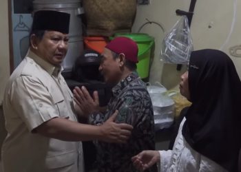 Presiden Prabowo Melayat ke Rumah Duka Affan Kurniawan, Ojol Korban Rantis Brimob