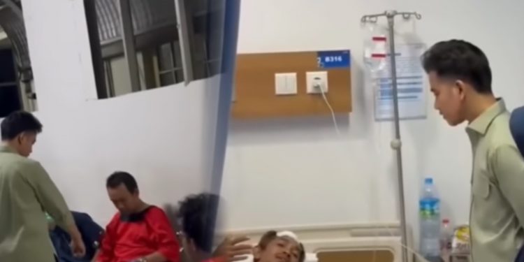 Wapres Gibran Semangati Korban di RS Pelni dan RSCM
