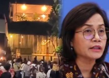 Mencekam! Rumah Menkeu Sri Mulyani Porak-Poranda Digeruduk Massa Dini Hari