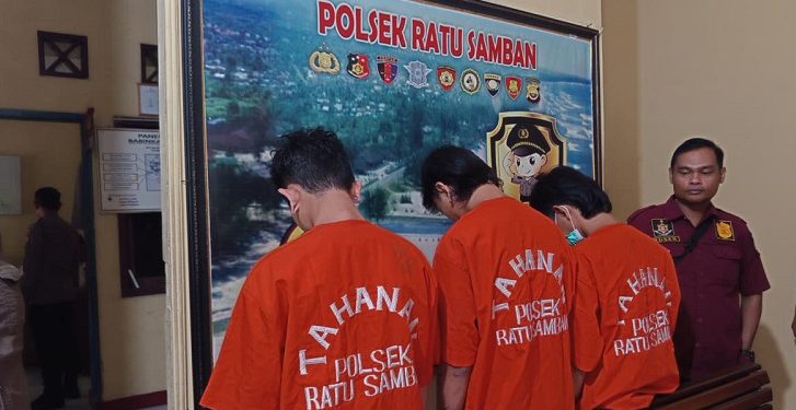 Bikin Onar di Pintu Parkir Bencoolen Mall dan Keroyok Security, 3 Pengamen Diamankan Polisi