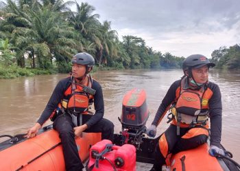Basarnas Kerahkan Drone hingga Penyelam Cari Korban Tenggelam di Sungai Pasar Bengkulu