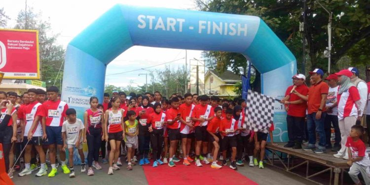 Semarak RUN RB Kilometer: Warga Bengkulu Antusias Rayakan HUT Rakyat Bengkulu ke-24