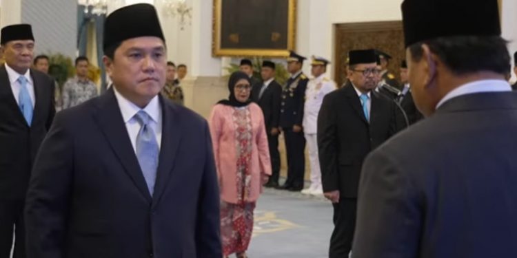 Erick Thohir Resmi Jadi Menpora, Tinggalkan Kursi Menteri BUMN