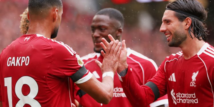Liverpool Mantap di Puncak Klasemen Setelah Tekuk Everton 2-1 di Anfield