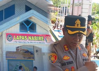 Kasus Kedua di Tahun Ini, 15 Napi Lapas Nabire Kembali Melarikan Diri