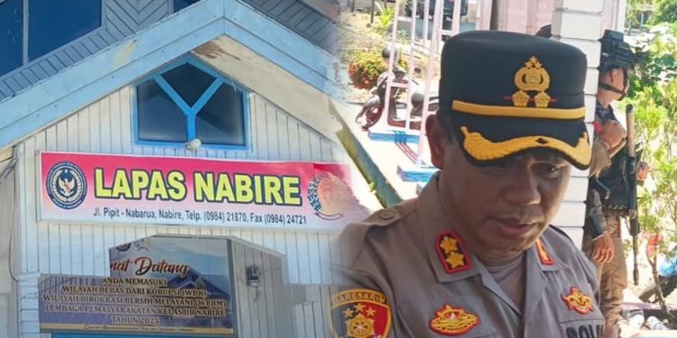 Kasus Kedua di Tahun Ini, 15 Napi Lapas Nabire Kembali Melarikan Diri