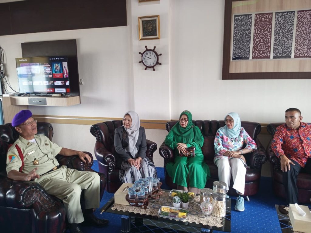 Audiensi Danmenwa Mahadwiyudha Bengkulu dengan Rektor dan Wakil Rektor Universitas Prof. Dr. Hazairin, SH, Rabu, 3 September 2025. 