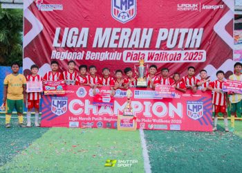 Hebat! AL-‘ASR FC MI Nurul Huda Wakili Bengkulu ke Nasional, Juara Liga Merah Putih!
