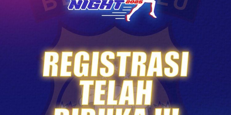 RBTV Gelar Glow Run Night 2025 Bengkulu, Siap Gebrak Malam Penuh Cahaya!