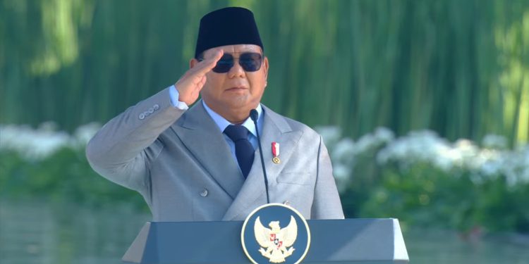 Presiden Prabowo Pimpin Upacara Hari Kesaktian Pancasila di Lubang Buaya