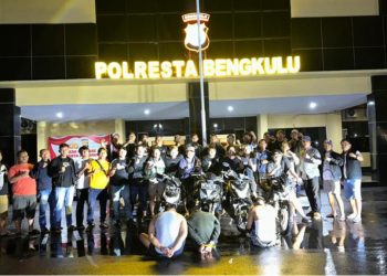 Polisi Bengkulu Tangkap Tiga Pencuri Viral, Aksi Terekam CCTV