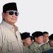 Aksi 80 Penerjun TNI Warnai Upacara di Monas, Presiden Prabowo Beri Apresiasi Meriah