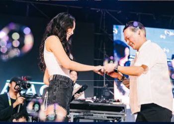 Bikin Baper! DJ Bravy Lamar Erica Carlina di Tengah Ribuan Penonton Synchronize Fest 2025