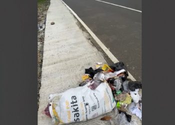 Jalan Baru Ring Road Kepahiang Jadi Sasaran Pembuangan Sampah, Pemkab Siapkan Denda
