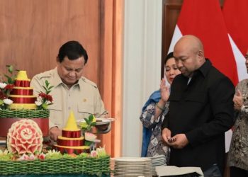Doa dan Kebersamaan Warnai Syukuran Ulang Tahun ke-74 Presiden Prabowo di Istana Negara