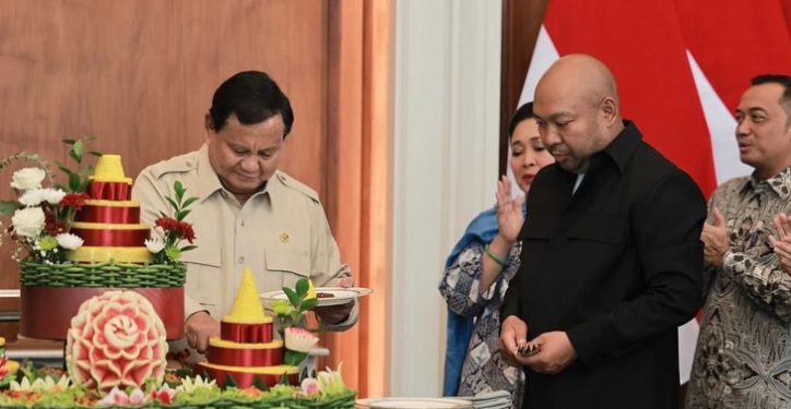Doa dan Kebersamaan Warnai Syukuran Ulang Tahun ke-74 Presiden Prabowo di Istana Negara