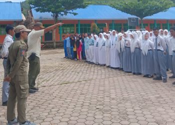 Satpol PP Lebong Gelar ‘Patroli Pelajar’, 32 Siswa Terjaring Saat Bolos di Jam Sekolah
