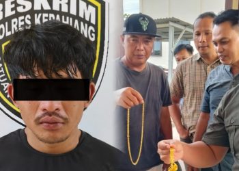 Gasak Emas 200 Gram dan Uang di Warung, Polisi Bergerak Tangkap Pelaku