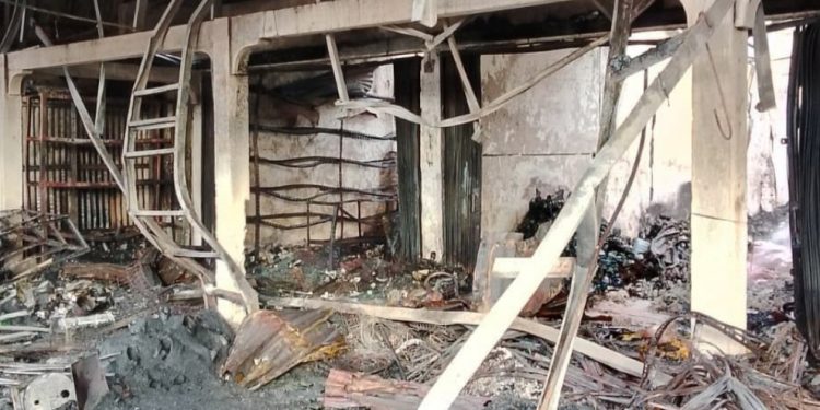 Pasar Kamis Terbakar di Bengkulu Utara: 3 Ruko Ludes, Polisi Selidiki Penyebab
