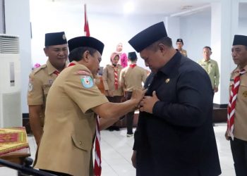 Bupati Choirul Huda Resmi Pimpin Mabicab Pramuka Mukomuko