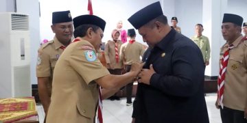 Bupati Choirul Huda Resmi Pimpin Mabicab Pramuka Mukomuko