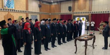 42 Pejabat Eselon III dan IV Resmi Dilantik, Pemprov Bengkulu Lakukan Rotasi dan Promosi Besar-besaran