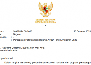 Menkeu Desak Daerah Cepat Serap Anggaran 2025