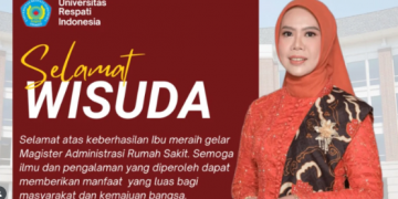 Inspiratif! Ketua TP PKK Seluma Mega Ayu Variza Raih Gelar Magister Rumah Sakit