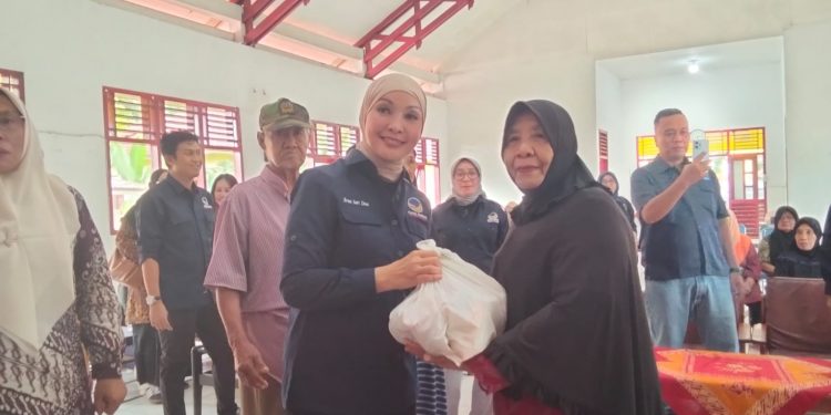 NasDem Pilih Berbagi, Erna Sari Dewi Bagikan 10 Ribu Paket Sembako Rayakan HUT ke-14