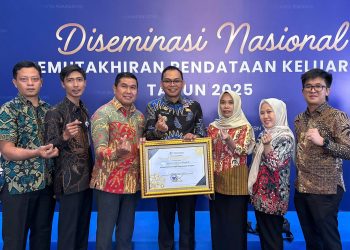 Seluma Raih Penghargaan Nasional Pendataan Keluarga Tercepat