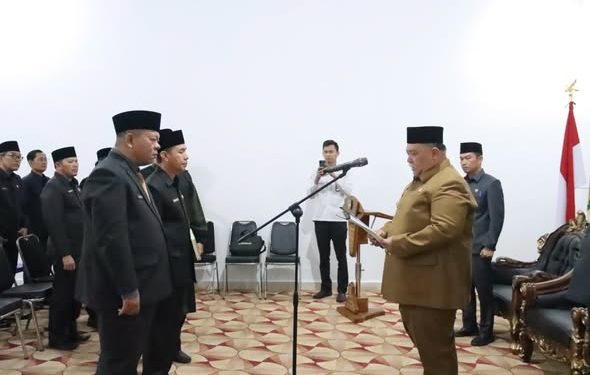 Bupati Bengkulu Selatan Lantik Dua Pejabat Baru