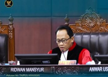 MK Tegaskan Anggota Polri Aktif Dilarang Rangkap Jabatan Sipil