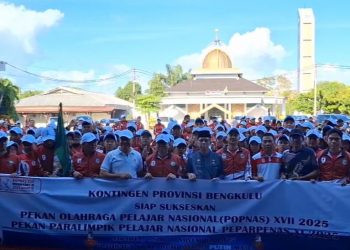 87 Atlet Kota Bengkulu Berlaga di Popnas 2025, Dispora Optimis Sumbang Banyak Emas