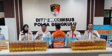 Polda Bengkulu Bongkar Kasus Minyak Goreng Curang, Direktur Perusahaan Ditangkap