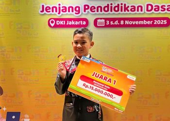 Siswa SDN 10 Rejang Lebong Raih Juara Nasional FLS3N, Harumkan Nama Bengkulu