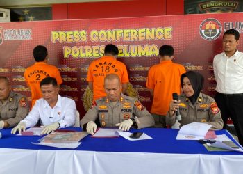 Tiga Perangkat Desa Dusun Tengah Seluma Resmi Jadi Tersangka Dugaan Korupsi Dana Desa