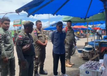 Pedagang Diminta Masuk Area Resmi, Pemkot Bengkulu Mulai Tertibkan Pasar Minggu