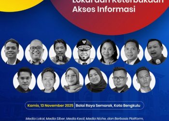 Bengkulu Media Summit 2025 Dibuka Besok, Momentum Kebangkitan Media Lokal Menuju Era Digital