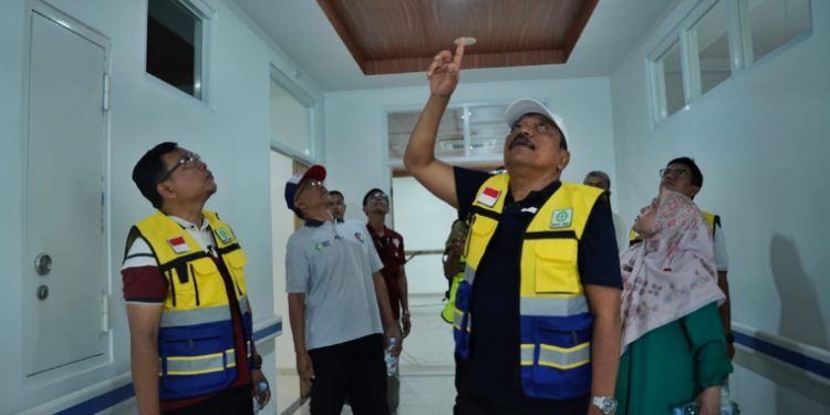 Wagub Mian Sidak Rehabilitasi RSUD M. Yunus: Progres Capai 50 Persen, Mutu Jadi Prioritas