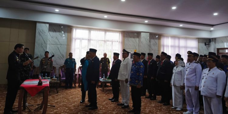 Bupati Gusril Lantik Nasrul Rahman Jadi Sekda Kaur dan 38 Pejabat, Dorong Kinerja dan Pelayanan Publik