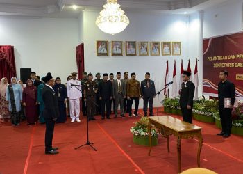 Bupati Seluma Lantik Deddy Ramdhani sebagai Sekda, Fokus Perkuat Kinerja ASN