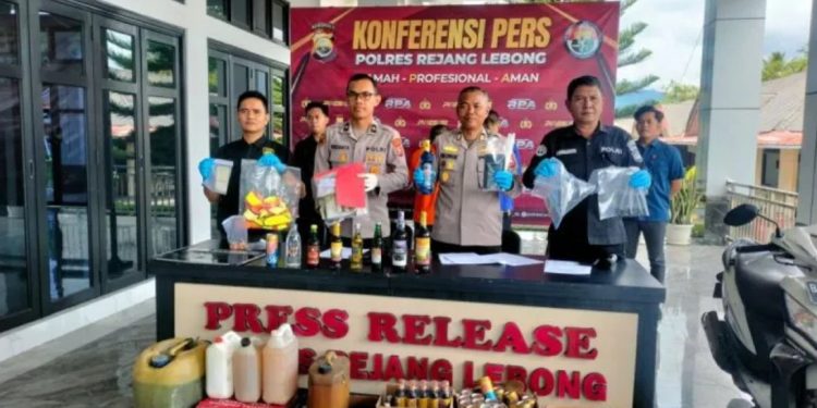 Begal hingga Pengedar Sabu, Polres Rejang Lebong Amankan 16 Pelaku di Operasi Pekat Nala II