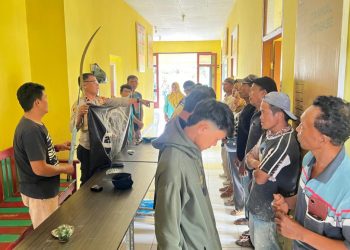 Polsek Lebong Tengah Amankan 8 Remaja Geng Motor Muning Agung Misteri