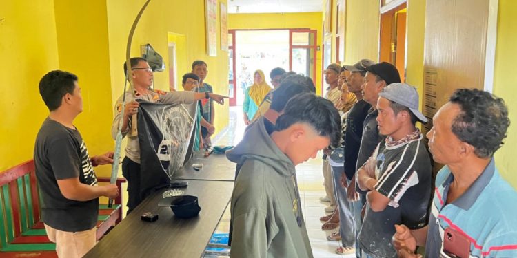 Polsek Lebong Tengah Amankan 8 Remaja Geng Motor Muning Agung Misteri