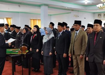 72 PNS Dimutasi, Pemkab Rejang Lebong Lakukan Penyegaran Birokrasi Jelang 2026