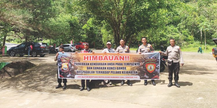 Antisipasi Lonjakan Wisata Nataru, Pemkab Lebong Pasang Imbauan di Lokasi Sungai