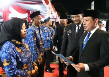 1.123 PPPK Resmi Dilantik, Wali Kota Bengkulu Tekankan Kinerja dan Pelayanan Publik